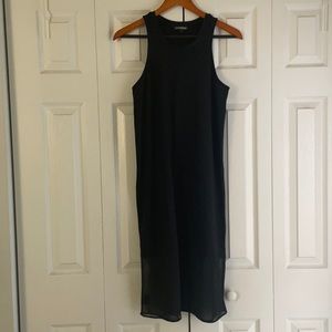 Classic and simple Black Express Dress